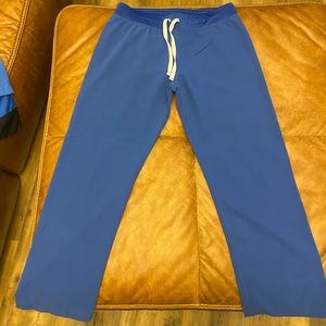 Winning blue size medium Livingston scrub pants